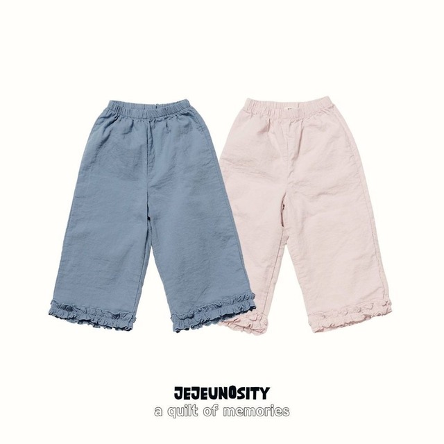 【取寄/韓国直送】JEJEUNOSITY リリフリルパンツ｜秋服｜韓国子供服｜26/AT