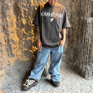 【KIMHEKIM】KIMHEKIM HEART VINTAGE PRINT T-SHIRT