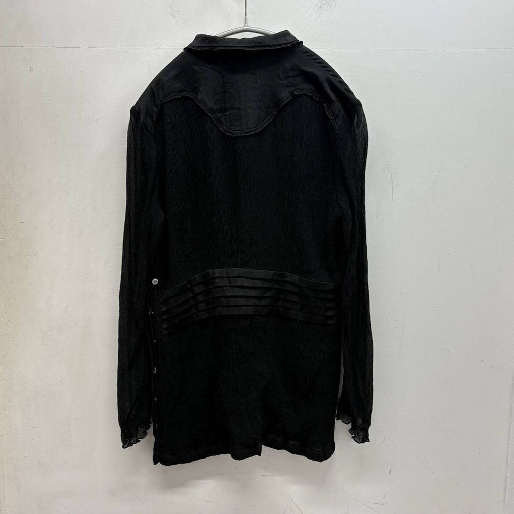 DAIRIKU ダイリク 21AW Hand Embroidery Fringe Long Muffler マフラー
