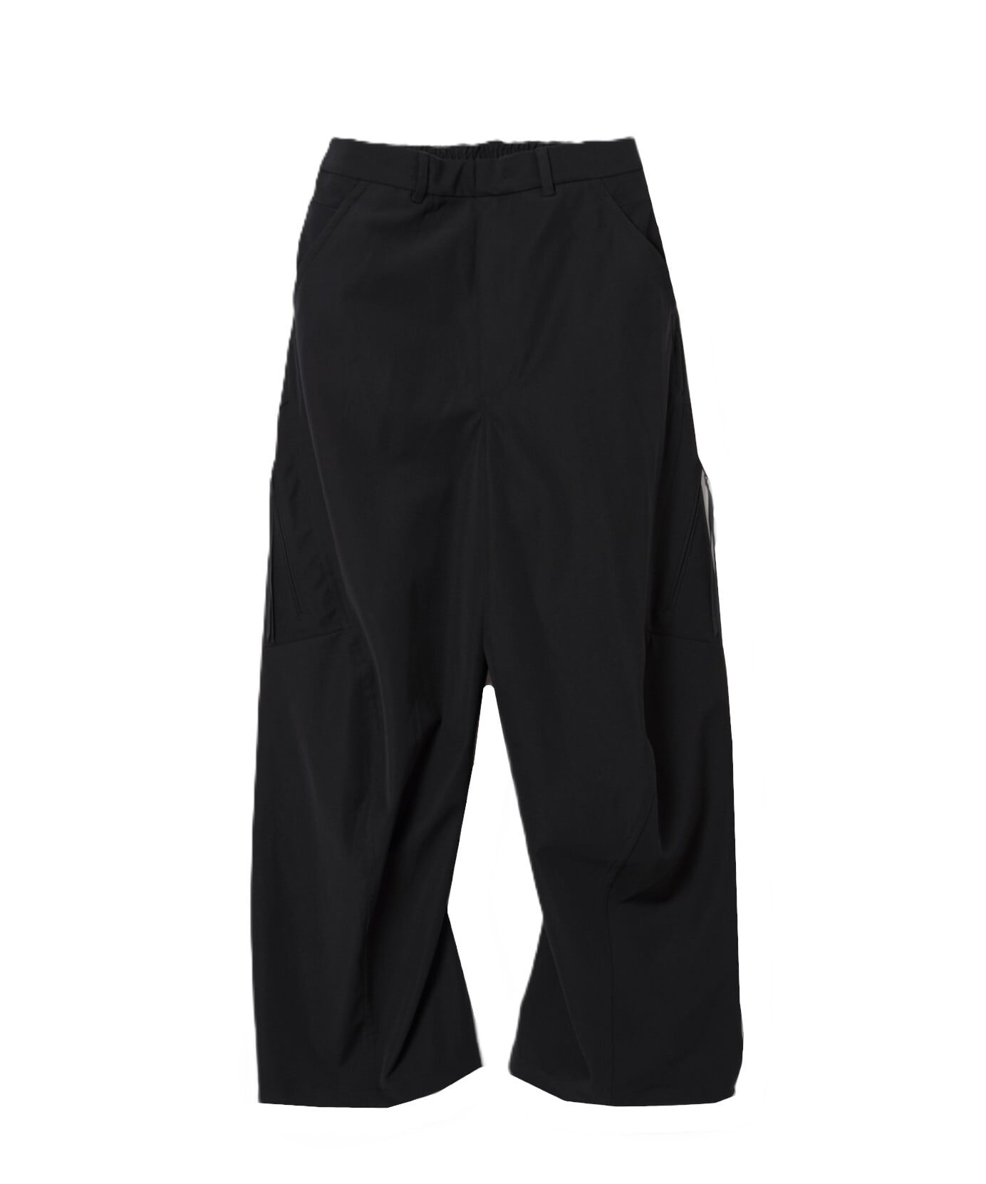 YDOT / YU61705 3D THCH TROUSERS BUGGY (BLACK) | AfterSchool