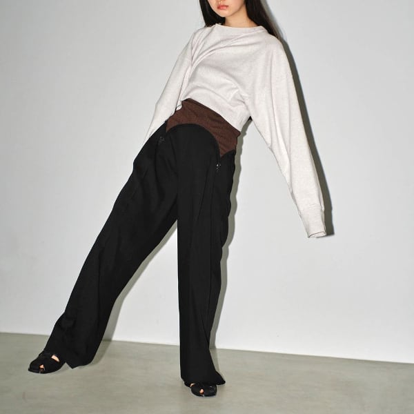 TODAYFUL トゥデイフル / Tuck Wide Trousers タックワイドトラウザー