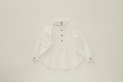 〈 eLfin Folk 24SS 〉 Ceremony Ruffled collar blouse / elf-111F17 / シャツ / white /