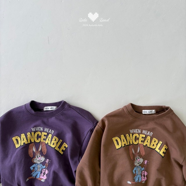 《予約》送料無料【lalaland】Rabbit Sweatshirt