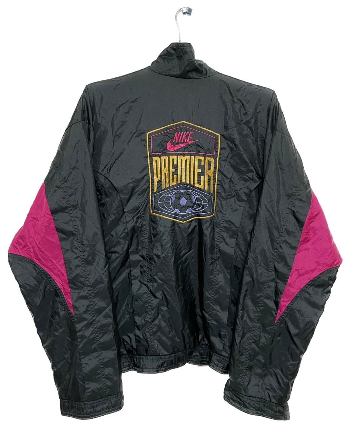 nike premier / 90s vintage soccer full zip nylon jacket nike premier / 90s vintage soccer full zip nylon jacket
