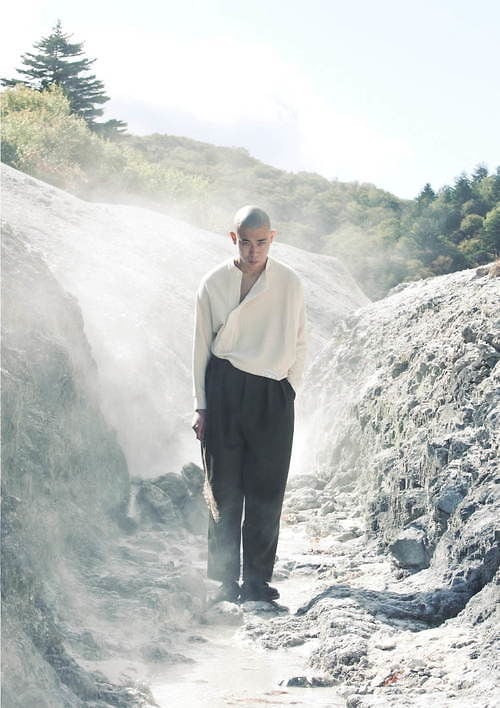 SOSHIOTSUKI | KIMONO BREASTED THERMAL S20SSCS01LS | IAAAM ONLINE STORE