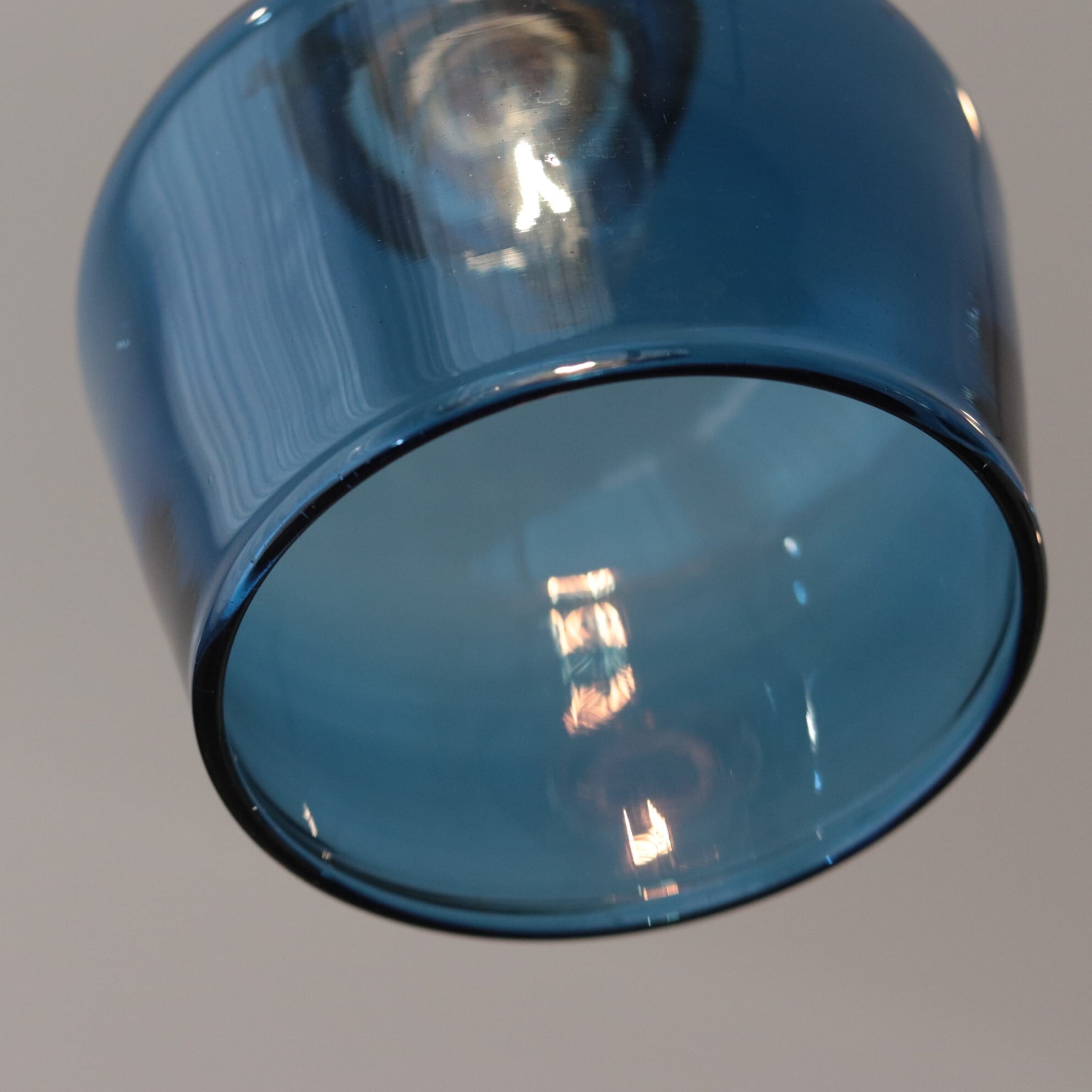 ヴィンテージガラスペンダントライト　vintage ブルー　青 ヴィンテージガラスペンダントライト vintage ブルー 青 ペンダント