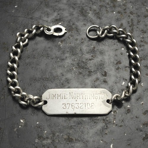 Vintage Silver ID Bracelet [US ARMY STERLING] [1950s-]