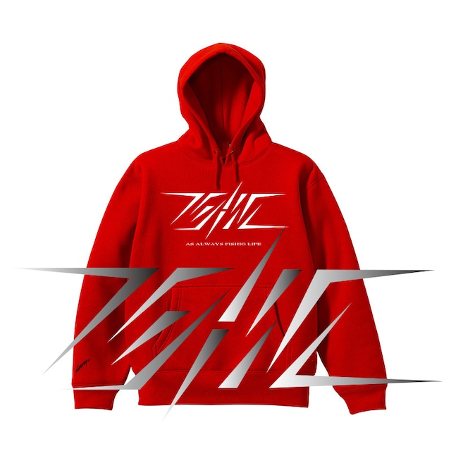 【残りわずかです。】LAHM AAFL NEW LOGO stealth HOODIE　LAHM/エルエーエイチエム