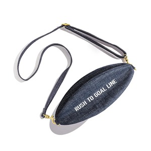 Denim Crossbody Rugby Bag / デニム クロスボディ ラグビー バッグ