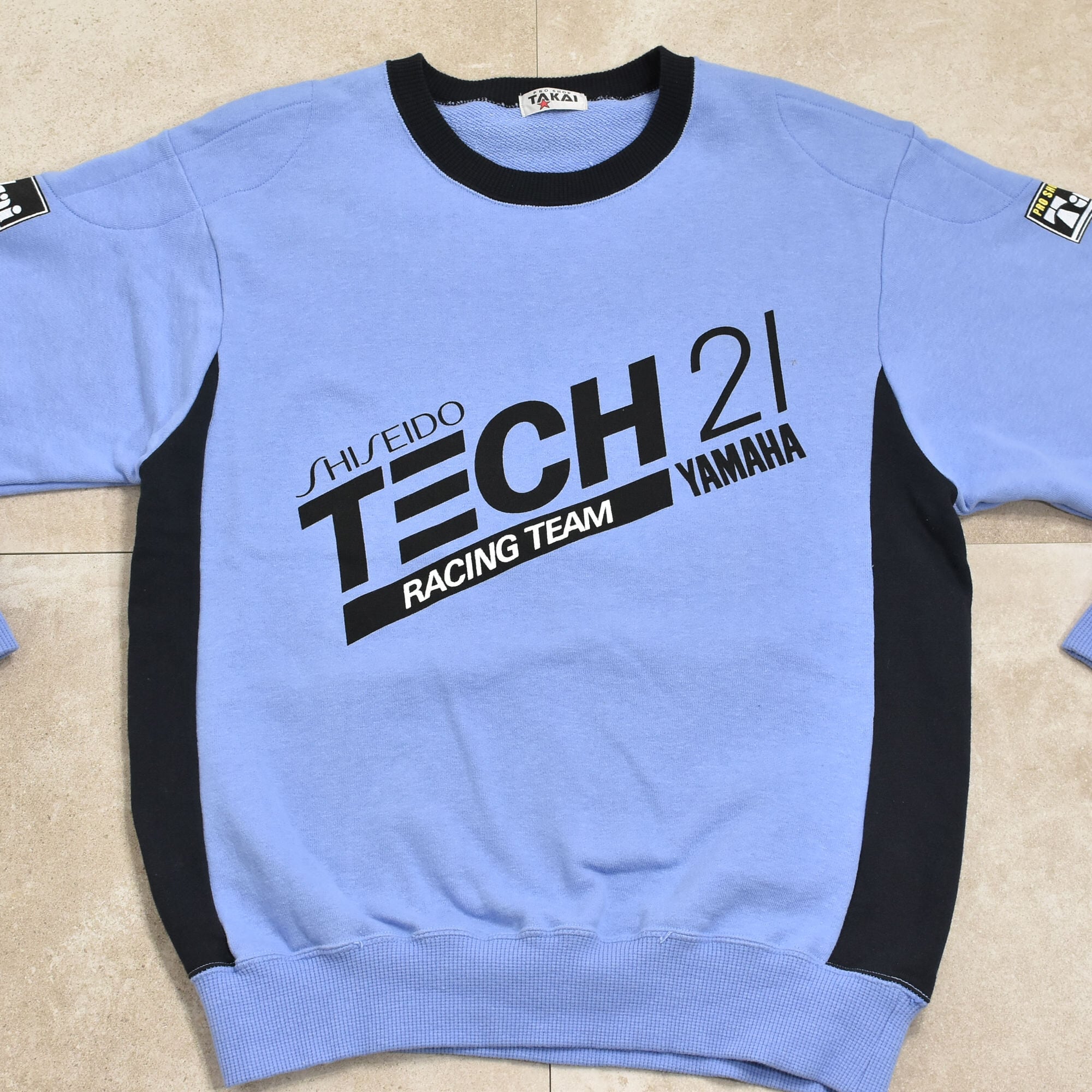 80～90s TECH21 racing team sweatshirt Jp vtg | 古着屋 grin days