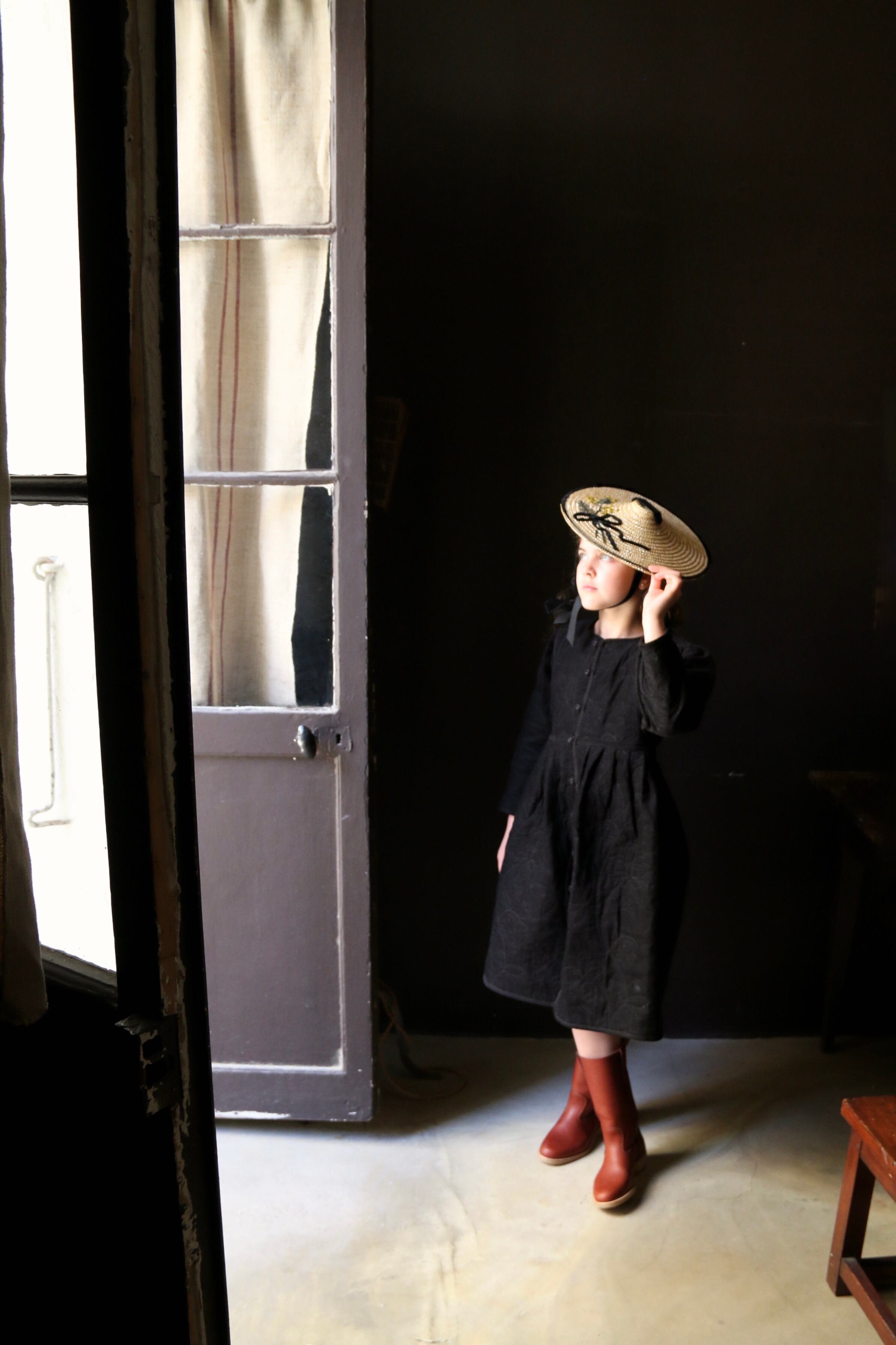 BONJOUR DIARY Reversible dress coat Aline print 4-6y | RESONASON