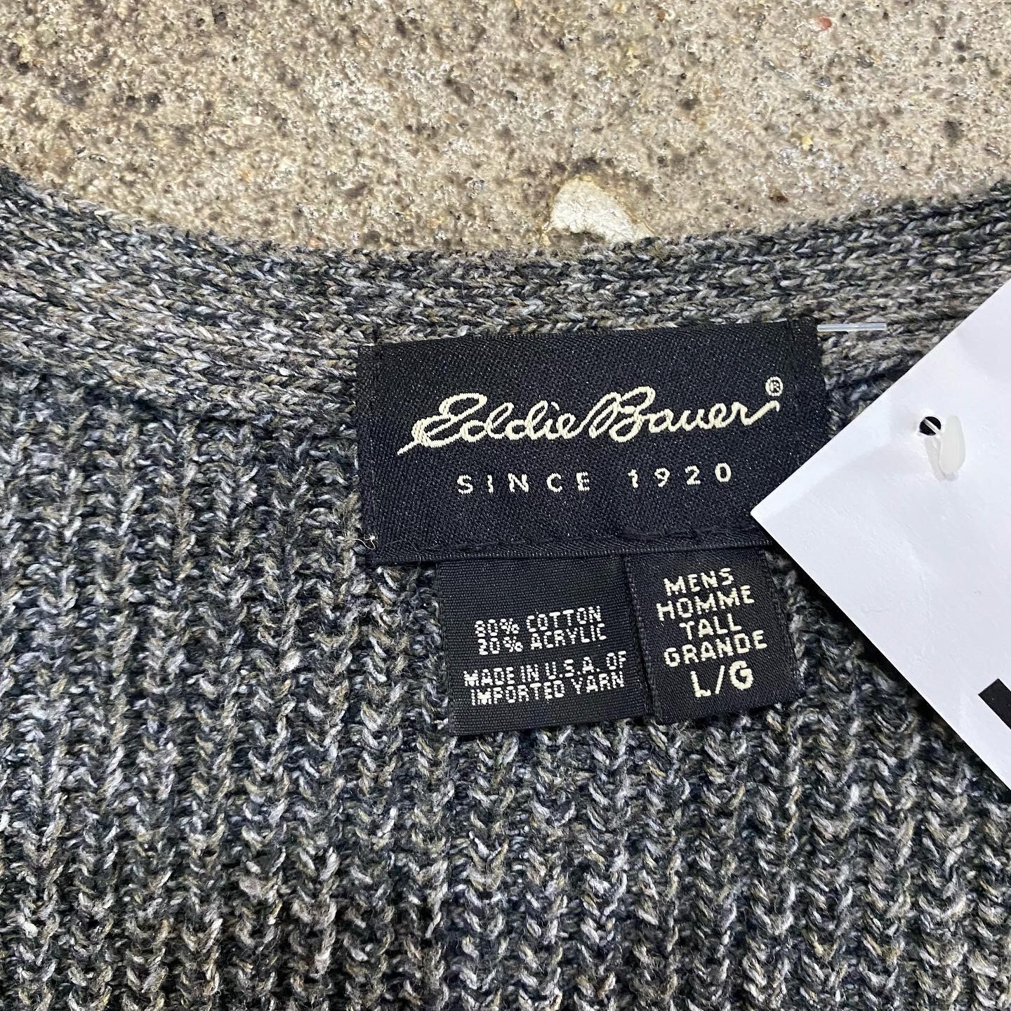 00s Eddie Bauer knit vest | What