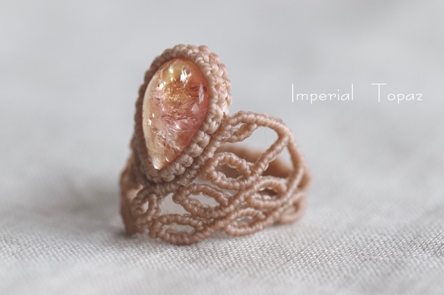 [Imperial topaz] Ring