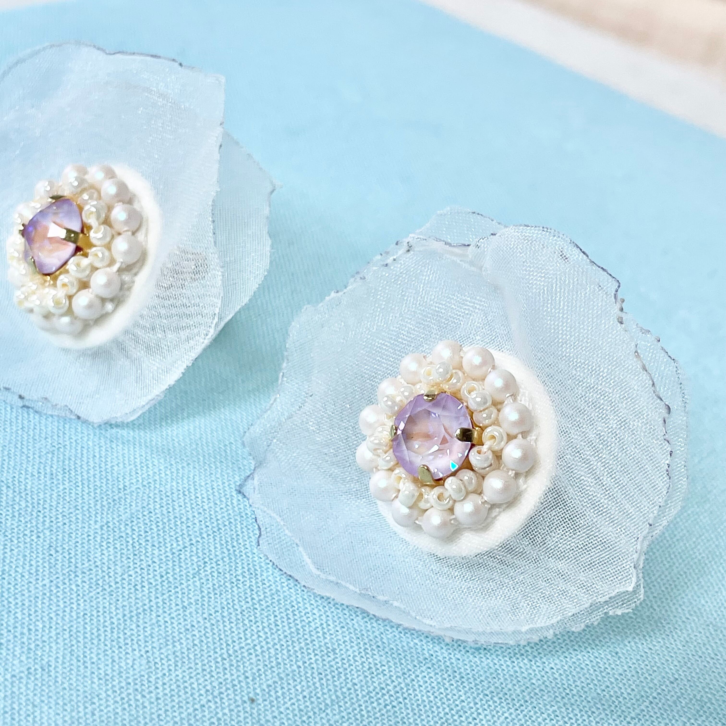 Fuwa Fuwa Flower (White tulle) | Gypsophila