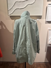 HAND MADE FOR STYLE ブルーナイロンジャケット フード付き