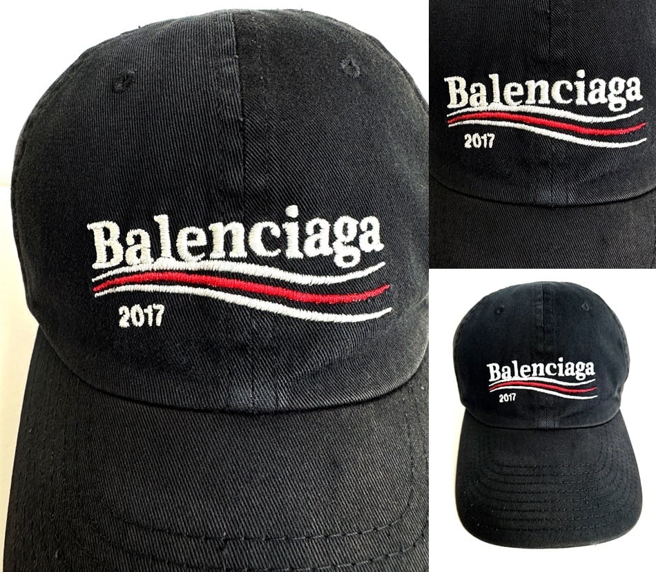 BALENCIAGA バレンシアガ 100周年記念 キャンペーン ロゴ キャップ