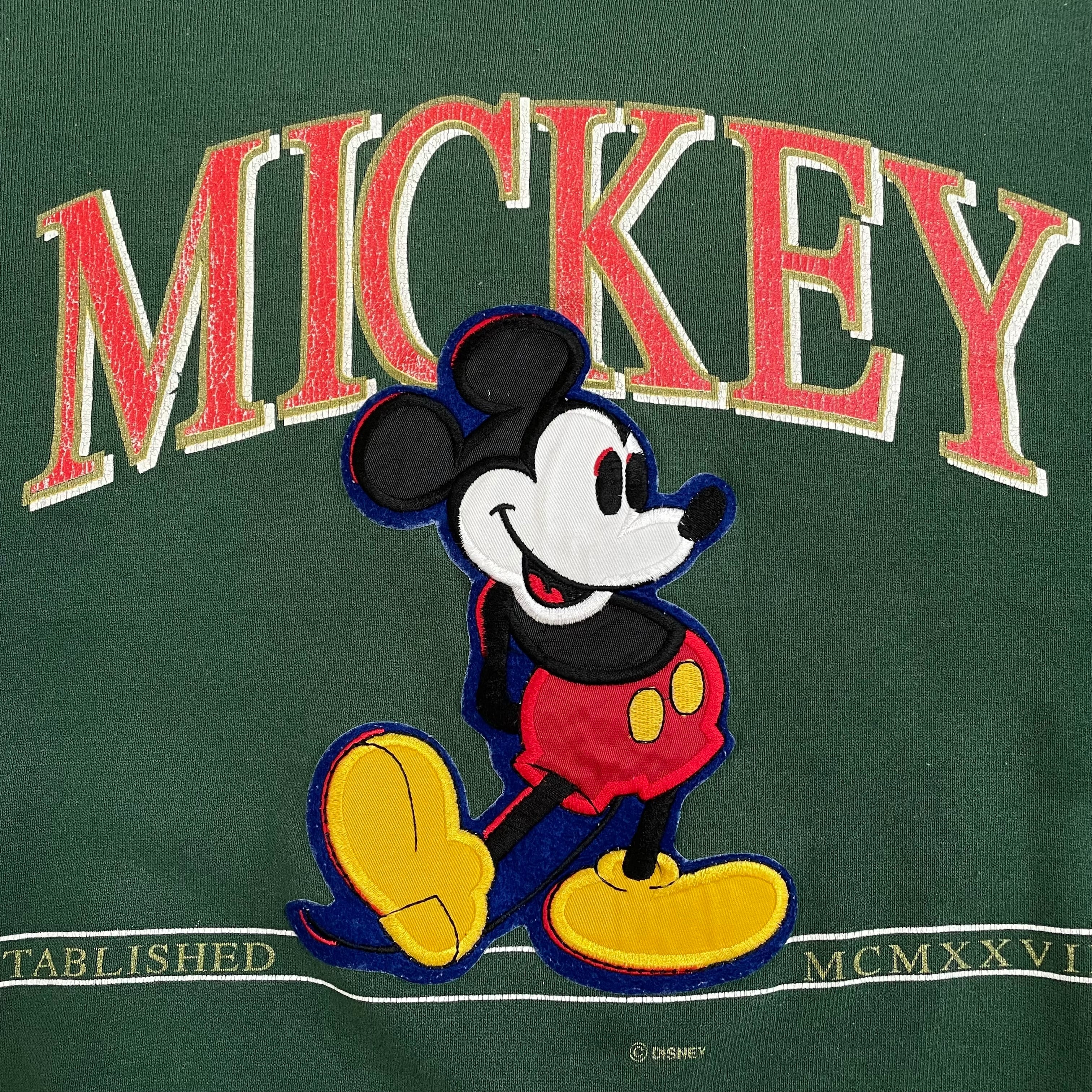 disney ディズニー　90's スウェット　XL