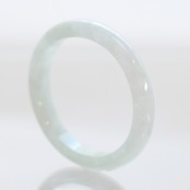 【内径 51.9×47.5mm】透明感が美しい楕円形バングル guifei A貨翡翠 jd_bg1308