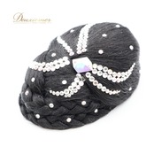 社交ダンス 小物 まとめ売り セット シニヨン カップ つけ毛 つけ髪 モチーフ 赤 レッド 小道具 アクセサリー デモ 競技 ダンス パーティ 発表会 飾り 装飾 ブラック系 レッド系 シニヨンカップ アクセサリーセット 黒 ストーン 豪華 おしゃれ 装飾品 踊り 小物類 ダンサー