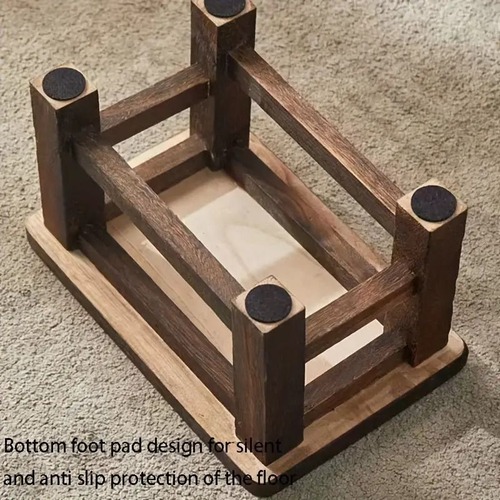 スツール　木製　ミニ椅子　コーヒーテーブル　低い　ミニスツール　ウッドスツール　腰掛け　足置き台　踏み台　花台　室内　リビング　客間　玄関　ベッドルーム　おしゃれ