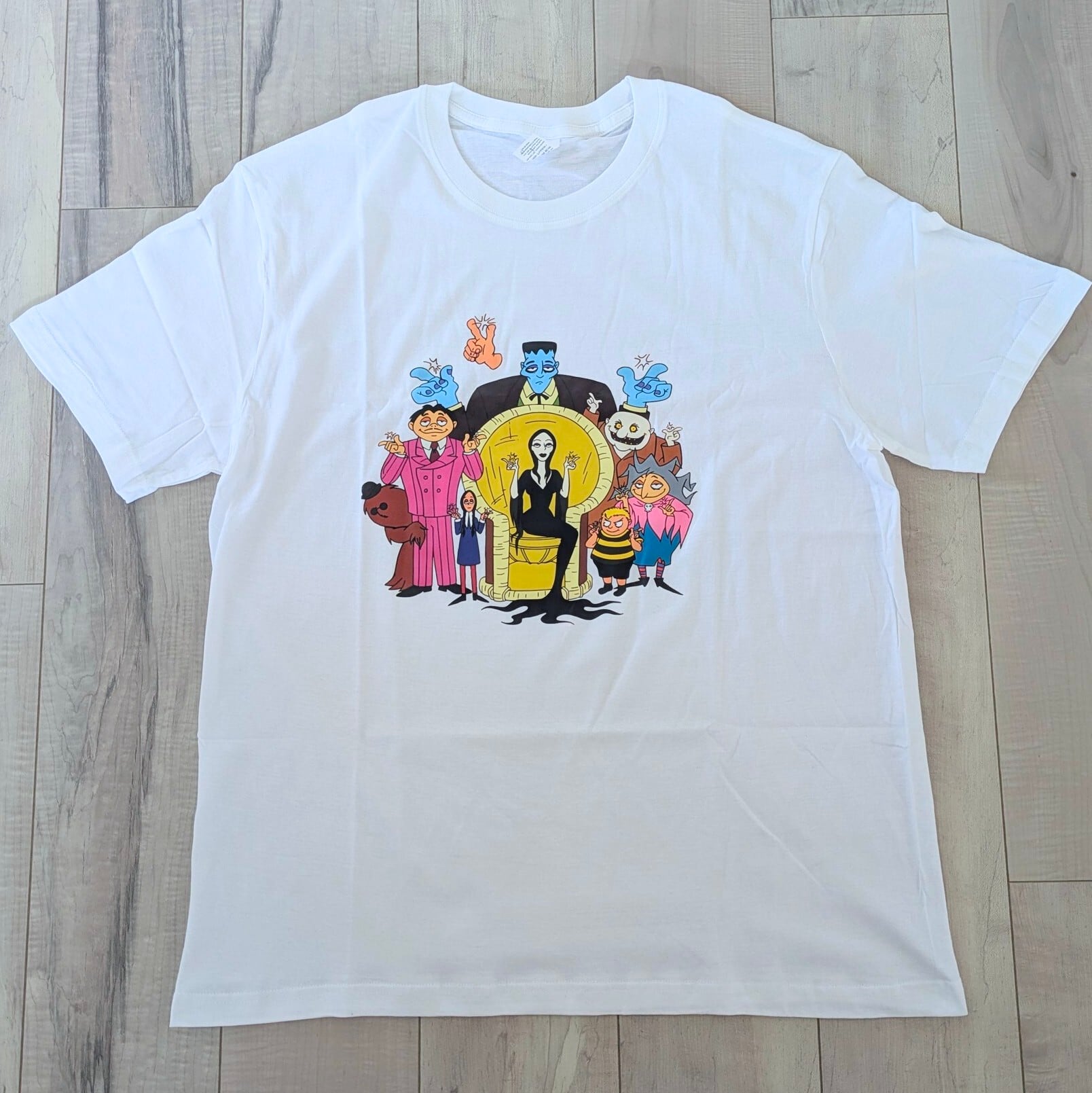 【 The Addams Family （アダムス・ファミリー） 】映画Tシャツ / Tシャツ / 90年代映画〚アメリカン雑貨 アメトイ〛