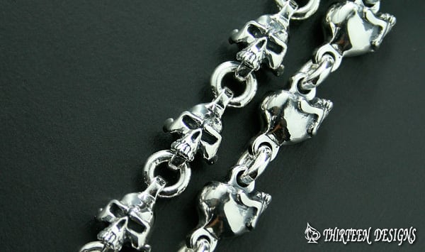 THIRTEENDESIGNS サーティーンデザインズ KWC-2 SMALL MAD SKULL