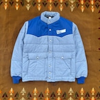 1970's DEADSTOCK "Swingster" Western Puffer Jacket /Blue x Denim