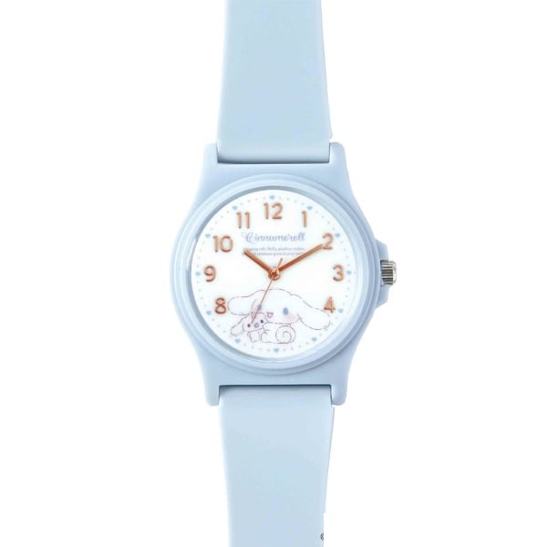 Field work フィールドワーク サンリオ キャラクターウォッチ パステルPVC シナモロールブルー キッズ腕時計 SNR002-2