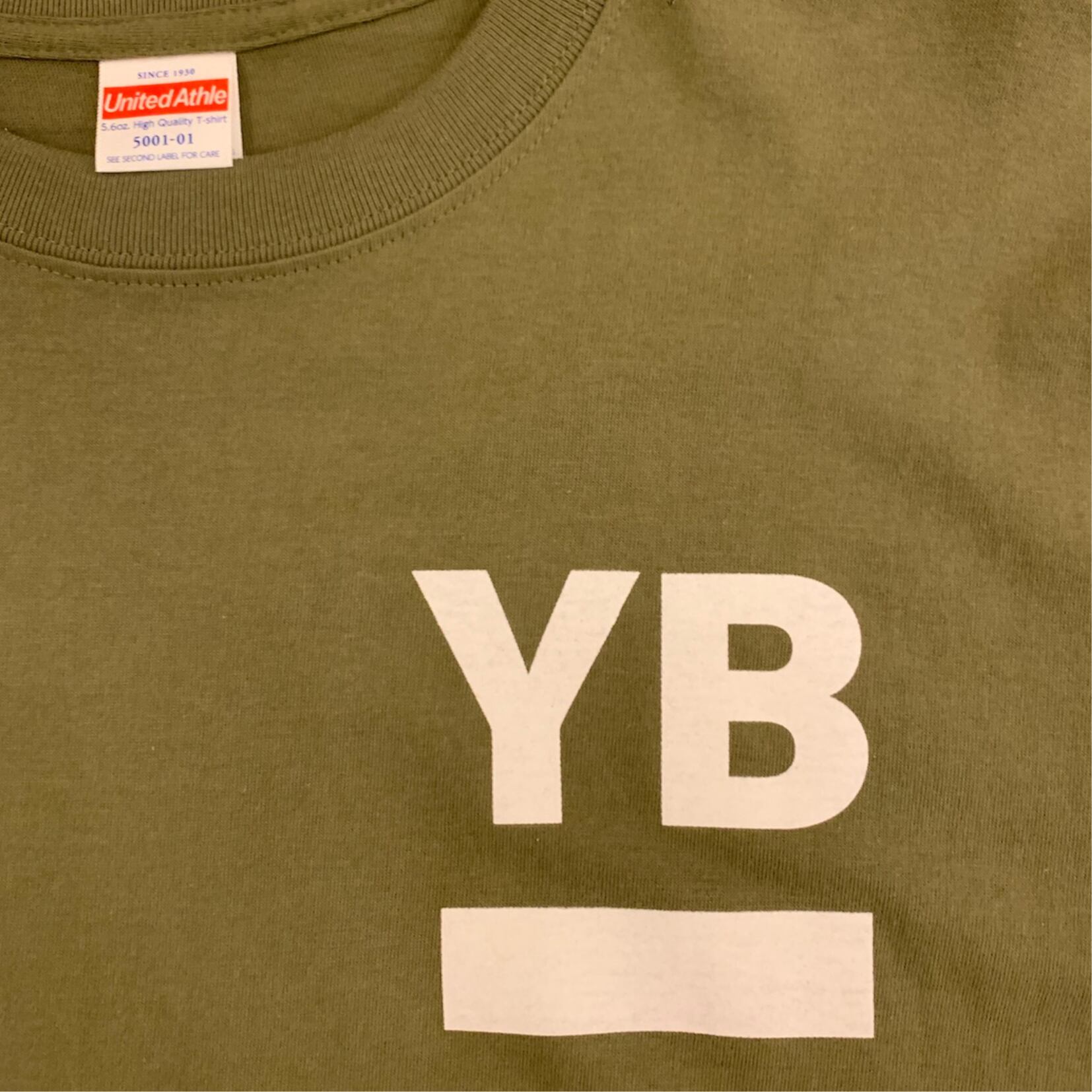 YOKOHAMABEER バックプリントTシャツ　◉ボトルデザインプリント