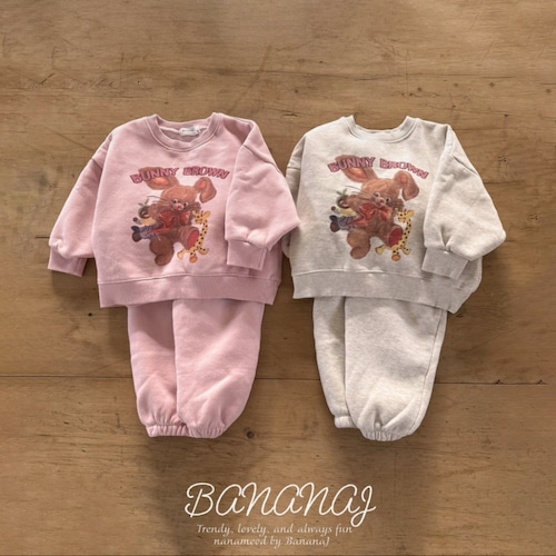 《予約》BANANA J ¨ bunny top and bottom set up 《予約》BANANA J ¨ bunny top and bottom set up