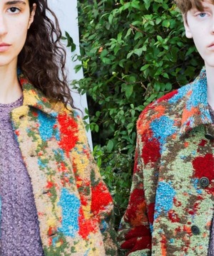 Kota Gushiken / KGAW26-K09 AUTUMN LEAVES JACKET (BEIGE (AUTUMN LEAVES IN THE MORNING))