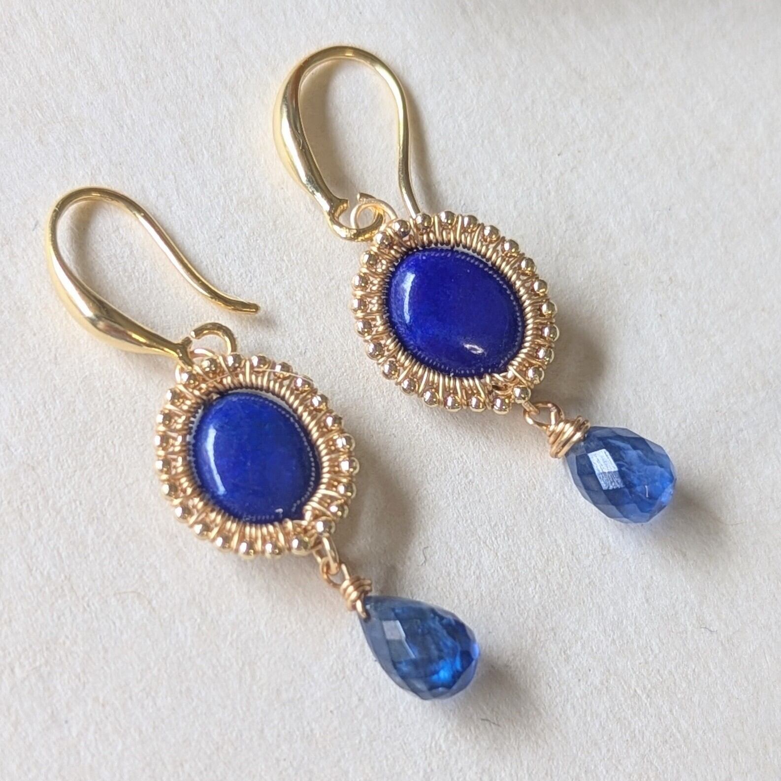 モリオンピアス 黒水晶 14kgf 天然石 [ イヤリング / ピアス 選択可