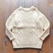 70s MADE IN IRELAND 〝ARN KNIT〟FISHERMAN  KNITSWEATER