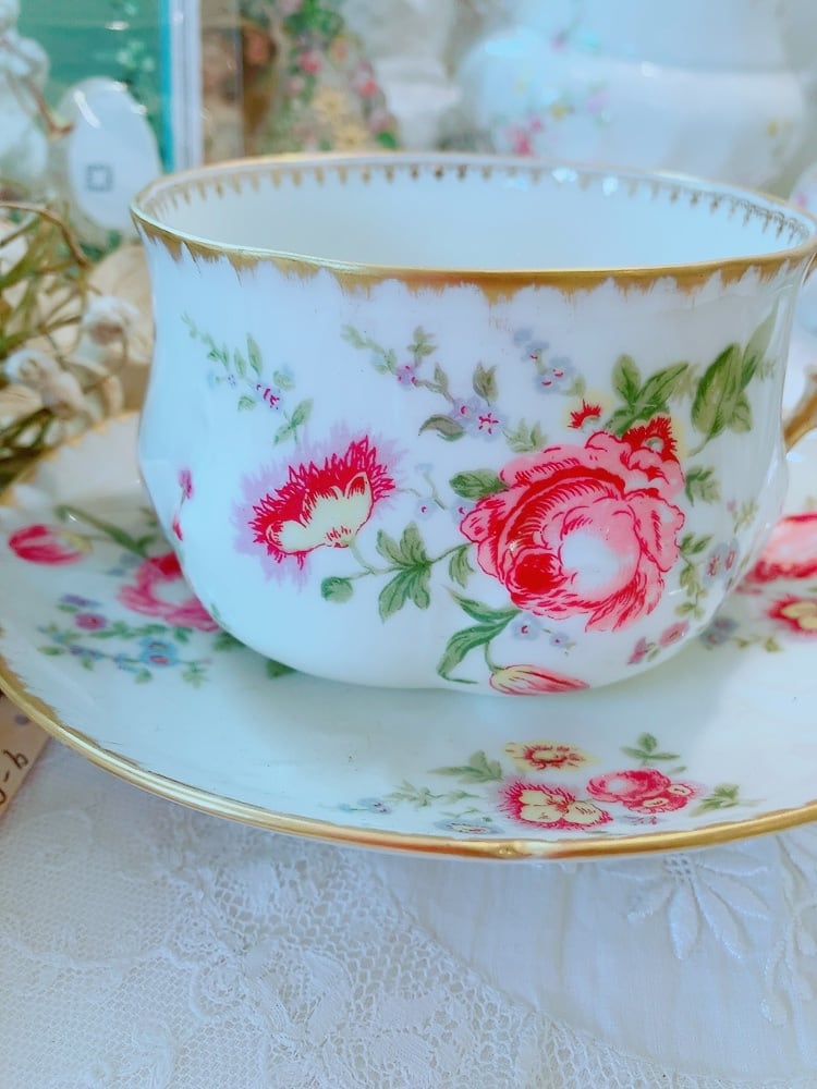 大幅値下げ　憧れのリモージュ　スープカップ&ソーサー リモージュ スープカップ【1】 | AntiqueRose
