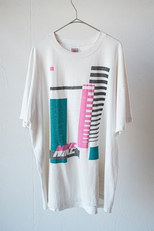 1990s NIKE good damage print t-shirt