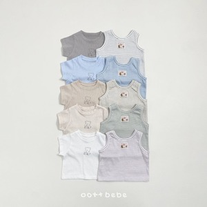 [oottbebe] Sherbet 1+1 Tee Shirt (Bebe) / [오뜨베베] 샤베트1+1티셔츠(베베)