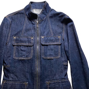 YVES SAINT LAURENT RIVE GAUCHE denim set-up