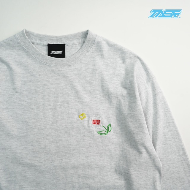 50%OFF!!　TASF / TASFlowerロンT / Ash