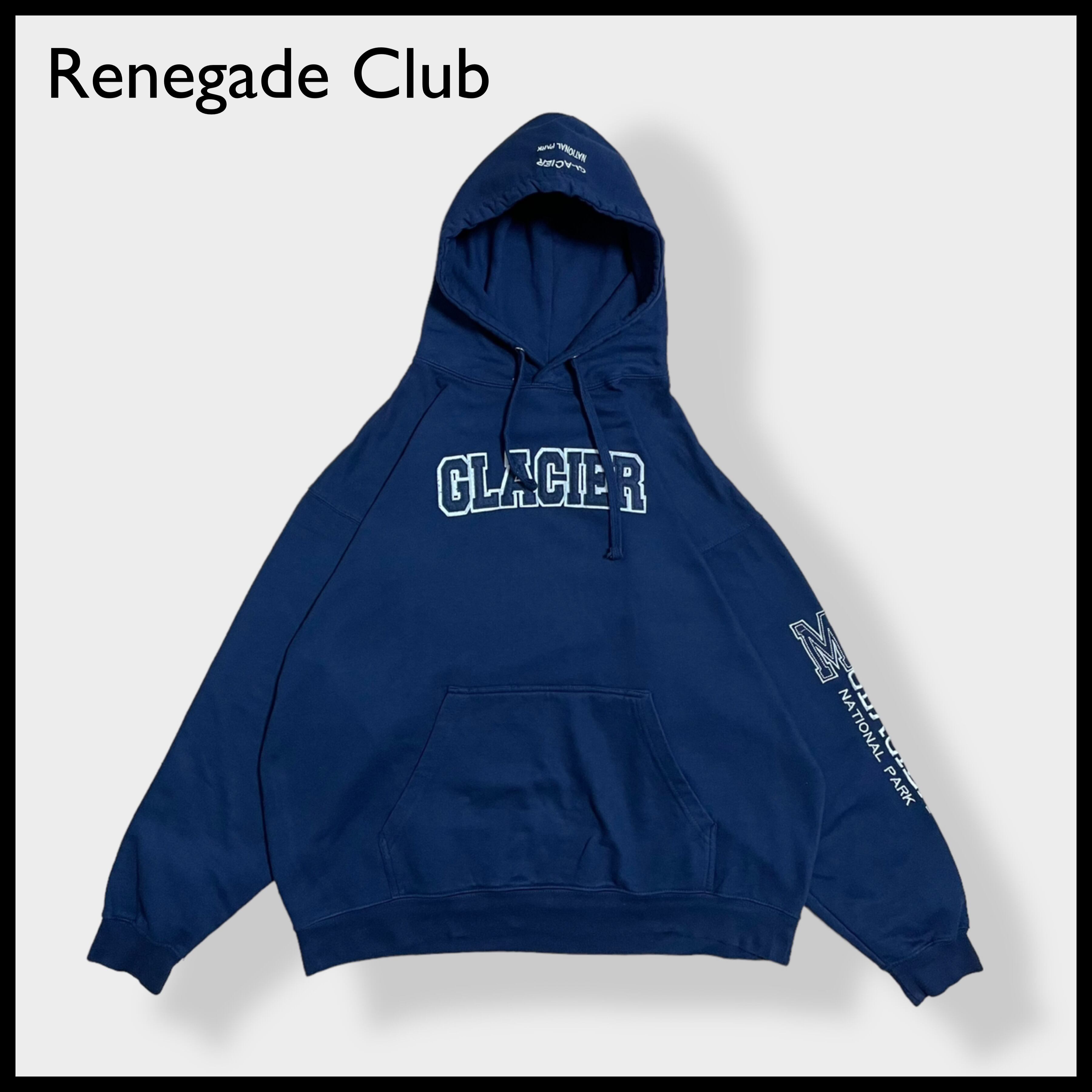 Renegade Club】グレイシャー国立公園 GLACIER NATIONAL PARK 刺繍ロゴ