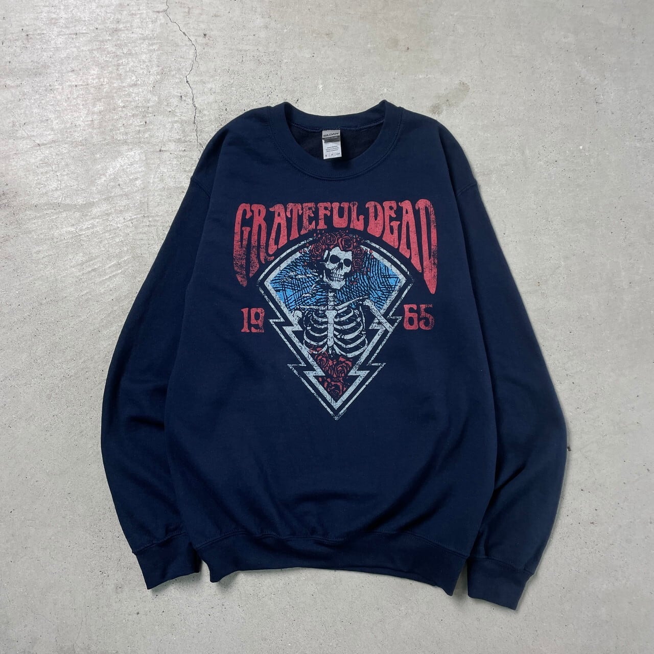 20年 GRATEFUL DEAD グレートフルデッド バンド プリントスウェット 