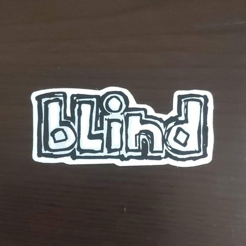 【ST-661】Blind Skateboards ブラインド スケートボード ステッカー Logo