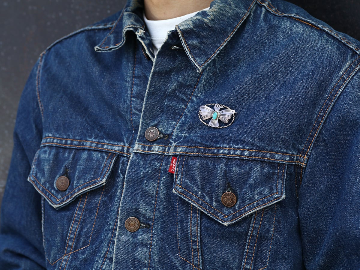 NAVAJO ナバホ 1930~50's Vintage Thunderbird Silver Pins