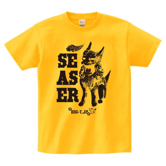 （5XLまで！）SEASERシーサー Tシャツ07（厚手）デイジー