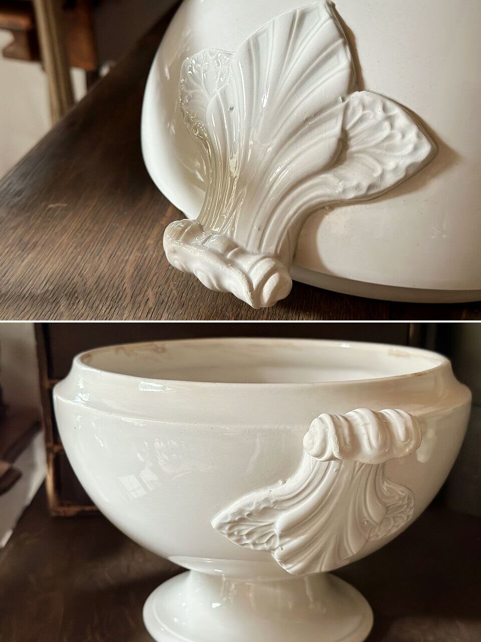 1890年代 リュネヴィル(Luneville) スーピエール スープボウル 1890年代 リュネヴィル(Luneville) スーピエール スープボウル