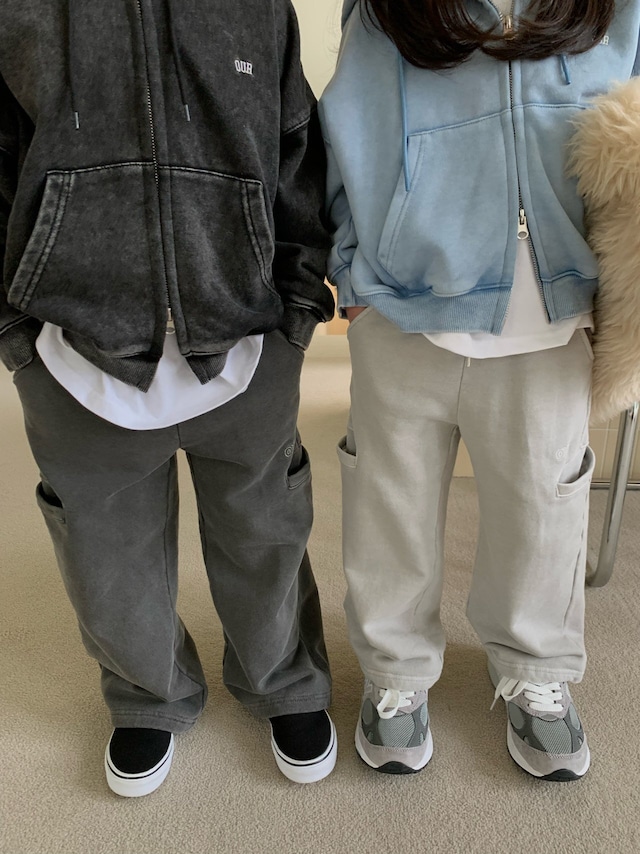 *即納* OUR ストーンウォッシュドフード ジュニア