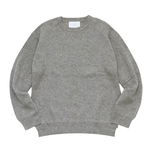 WHIMSY / REFLECTIVE W SWEATER HEATHER GREY