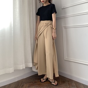 ドレープシフォンパンツ　A0340