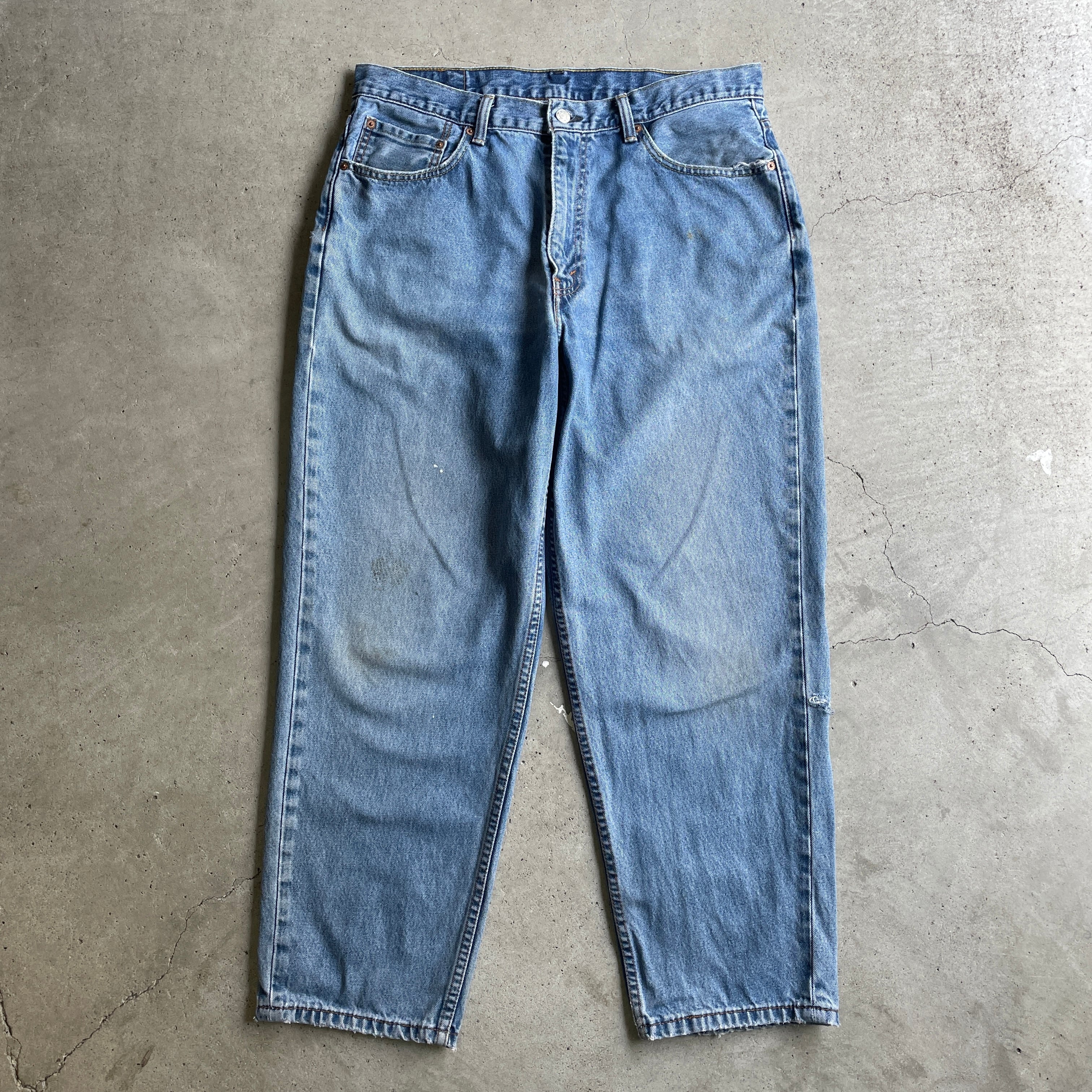 Levi's リーバイス 560 ワイド バギー テーパード デニムパンツ メンズ ...