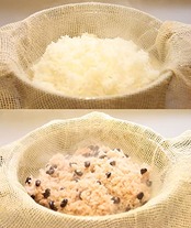 プラス・ワン 蒸し布 日本製 小 2~3升用 生成り 約66×66cm 蒸しシート