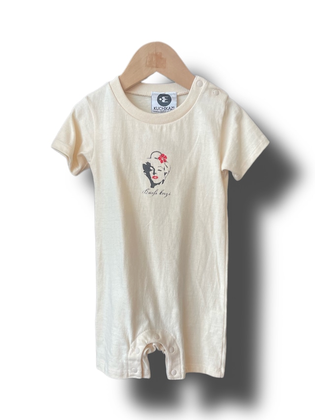 【 KIDS ～Monroe～ "AMAKA-Monroe】rompers 80